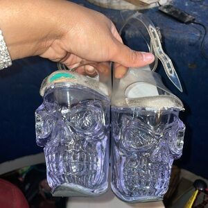 Worn 8inch Pleaser heels Size 7